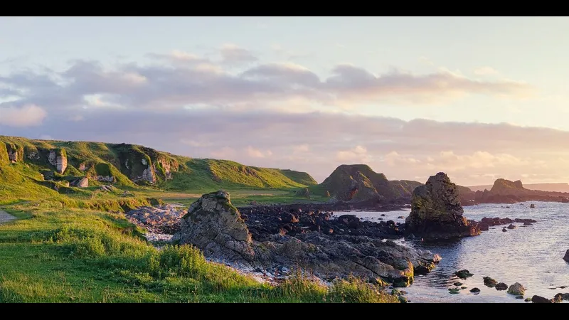 Cầu thủ Bắc Ireland đang tung cú sút mạnh vào khung thành đối phương